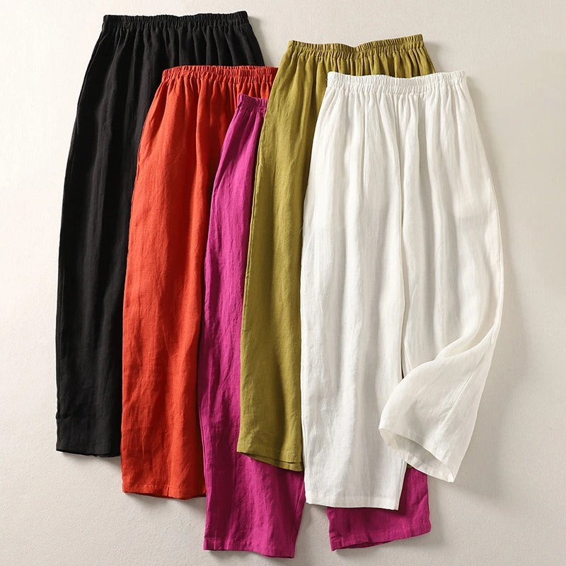 Amalia™ — Flowing Cotton and Linen Trouser