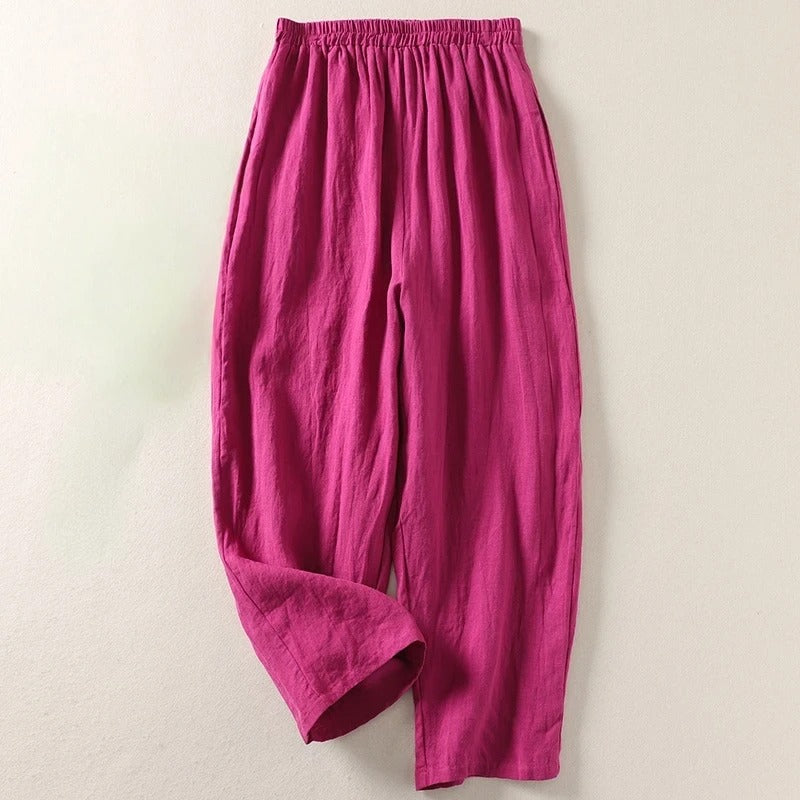 Amalia™ — Flowing Cotton and Linen Trouser