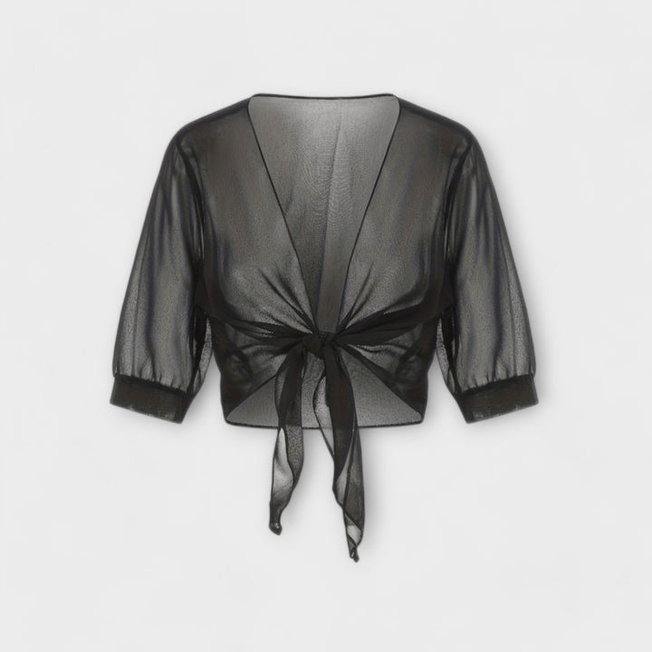 Olivia - Blouse with Open Front