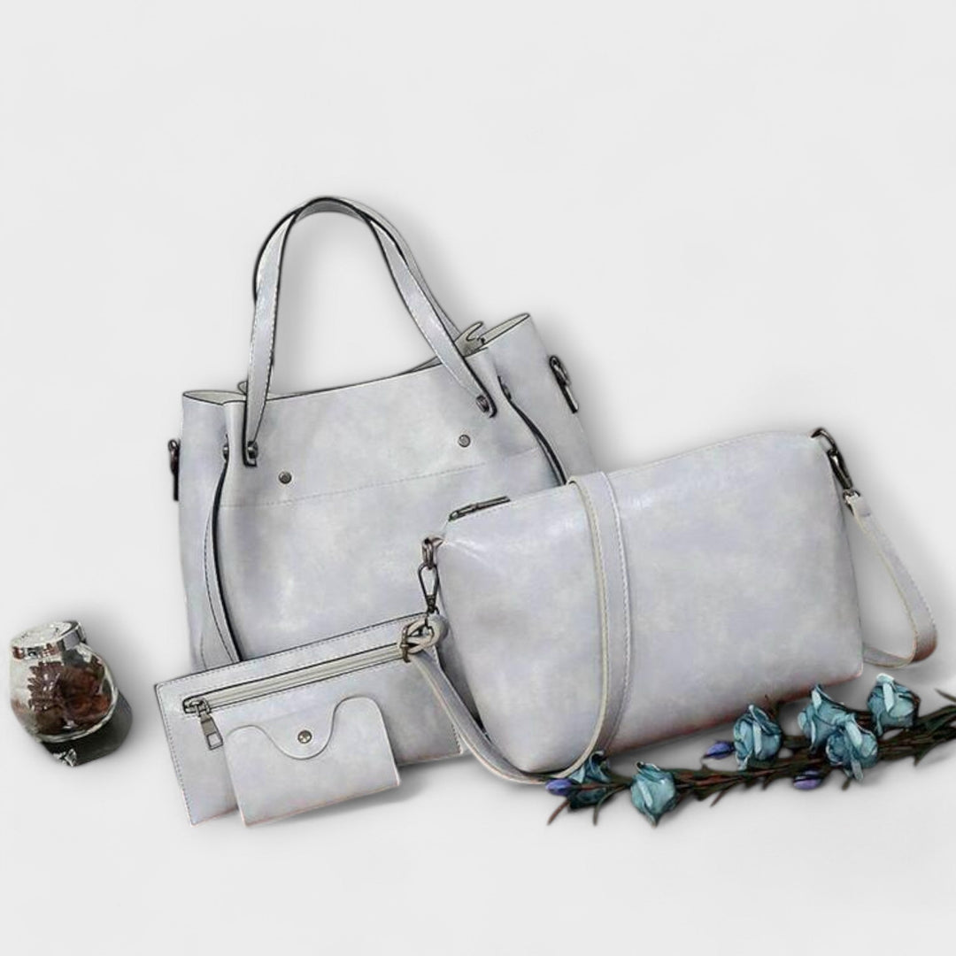 Olívia - 4-Piece Vintage Bag Set