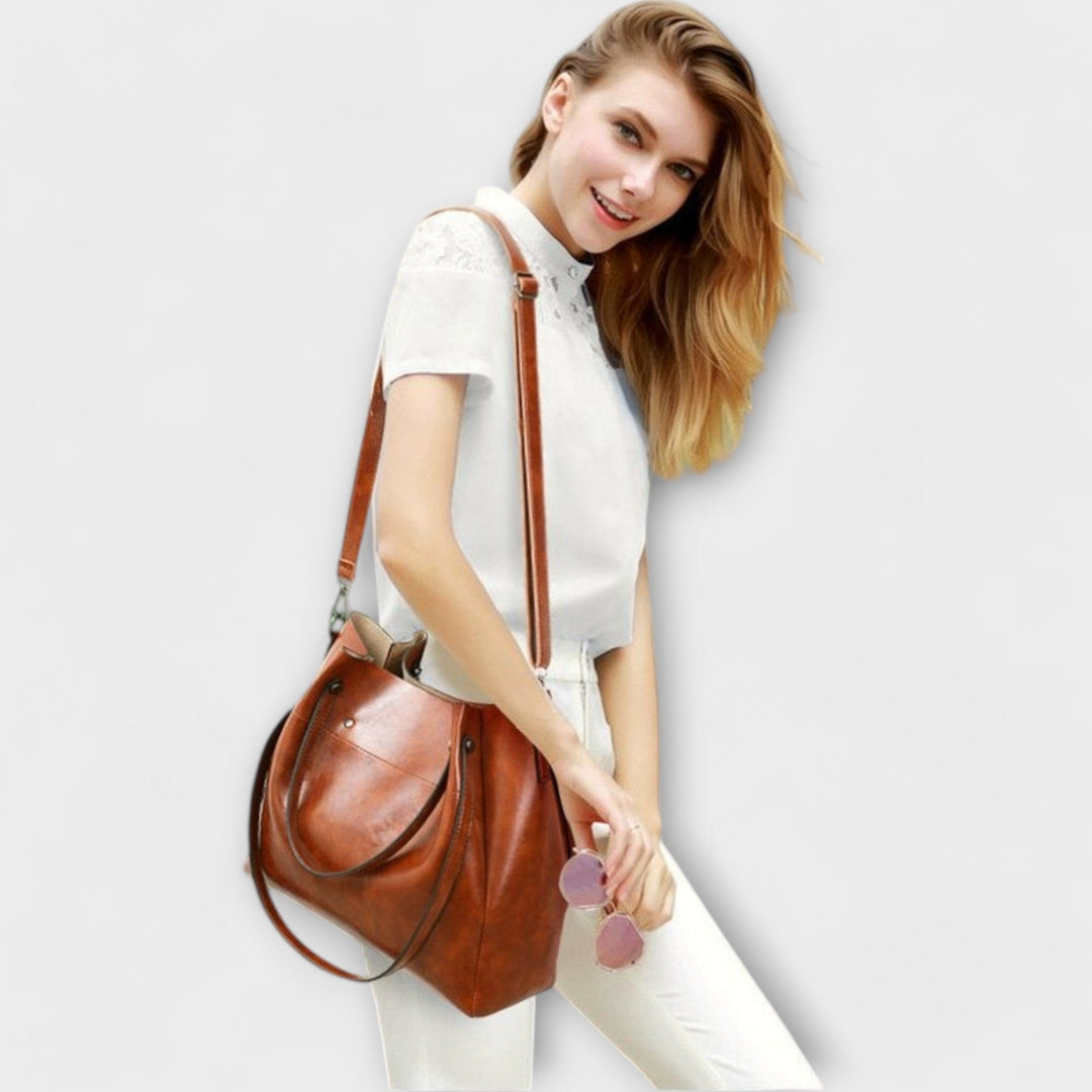 Olívia - 4-Piece Vintage Bag Set