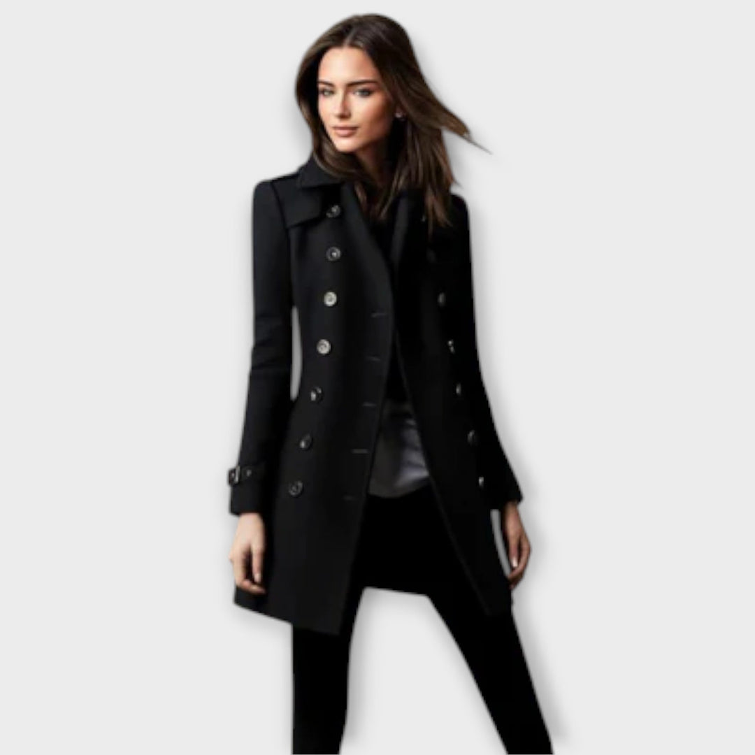 Linda – Double-Breasted Trench Coat