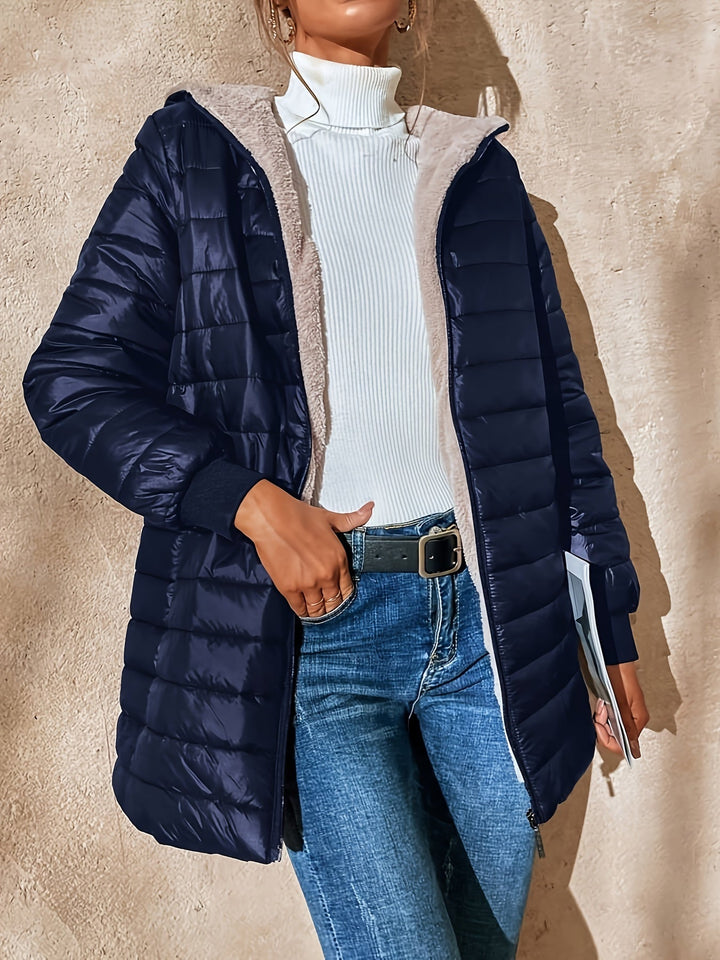 Michèle | Long Waterproof and Elegant Coat