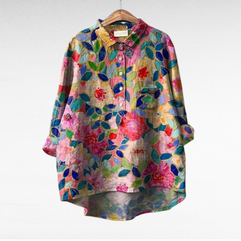 Mireva – Elegant Vintage Blouse