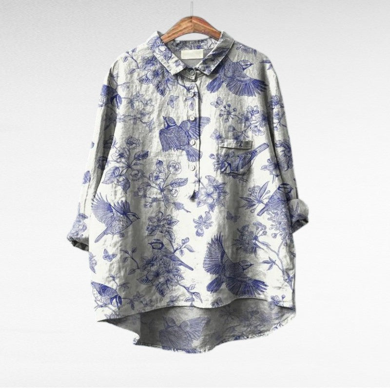 Mireva – Elegant Vintage Blouse