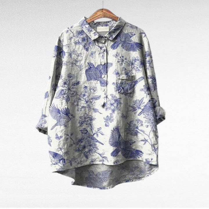 Mireva – Elegant Vintage Blouse