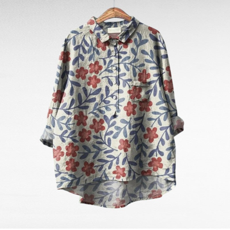 Mireva – Elegant Vintage Blouse