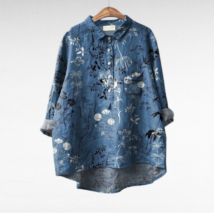 Mireva – Elegant Vintage Blouse