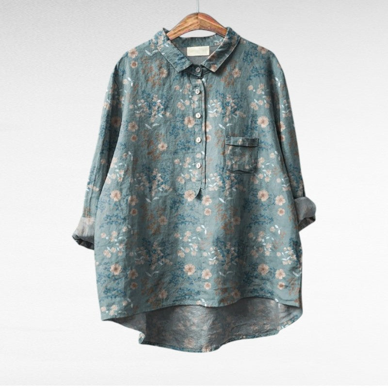 Mireva – Elegant Vintage Blouse