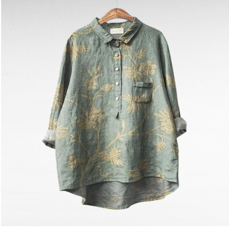 Mireva – Elegant Vintage Blouse