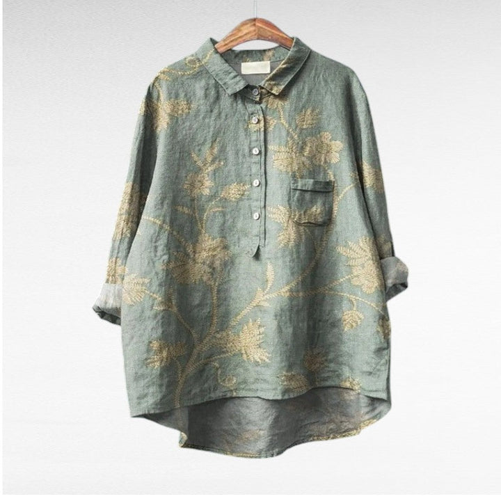 Mireva – Elegant Vintage Blouse