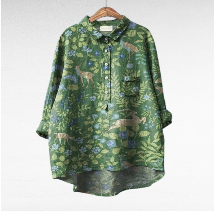 Mireva – Elegant Vintage Blouse