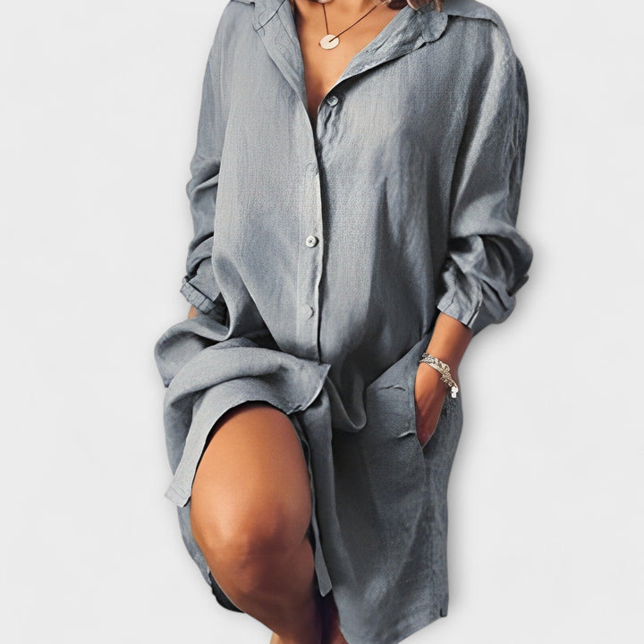 Lorivelle – Casual Linen Blouse for Everyday Wear