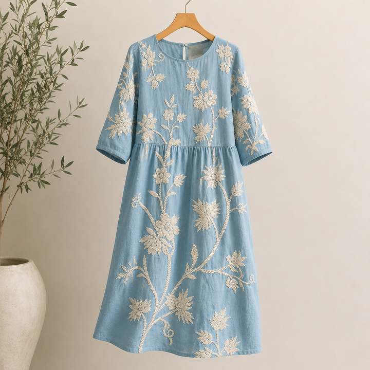 Kelsey | Elegant Floral Dress