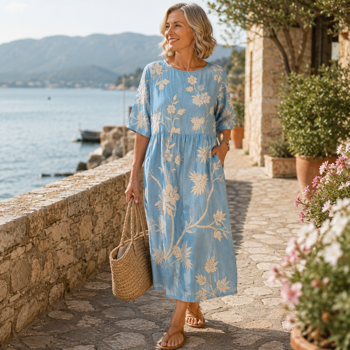 Kelsey | Elegant Floral Dress