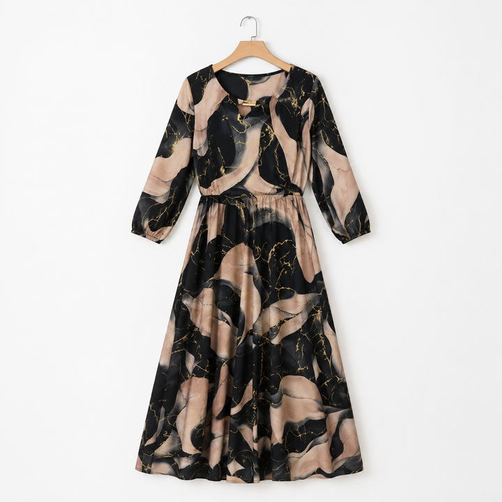 Chavelle | Printed Chiffon Dress