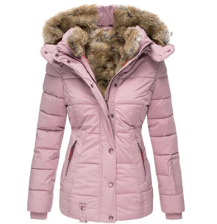 Dupont™ | Warm Winter Coat with Fur Lining