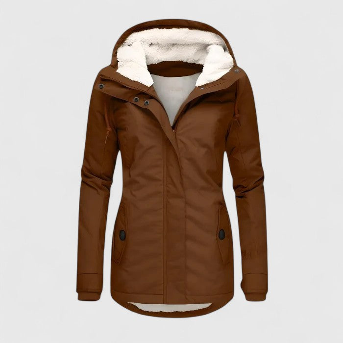Olivia – Waterproof Winter Coat with Hood