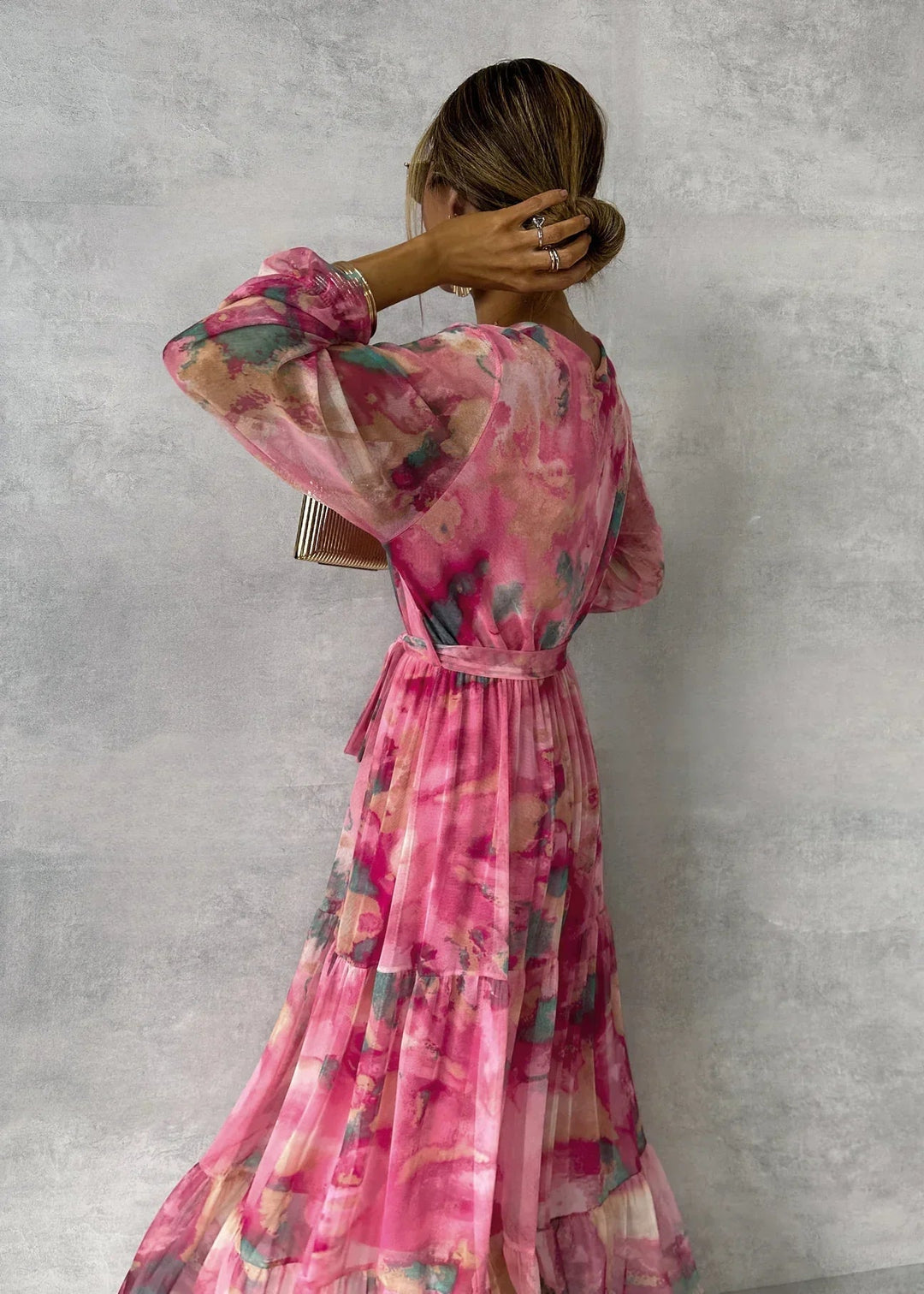 Lieke™ - Floral Wrap Dress