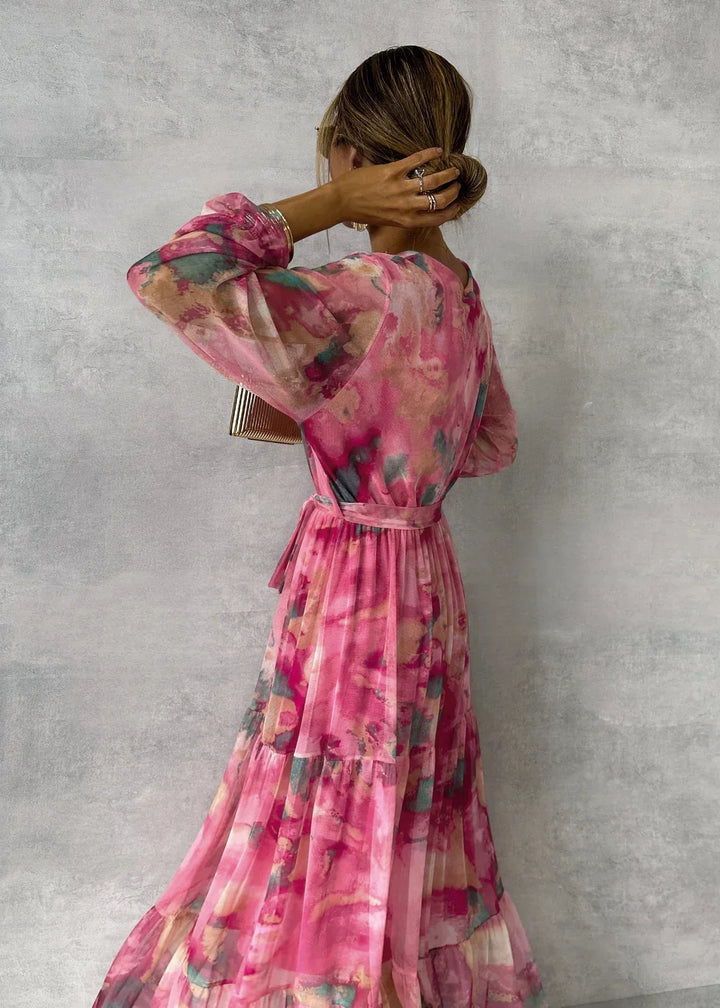 Lieke™ - Floral Wrap Dress