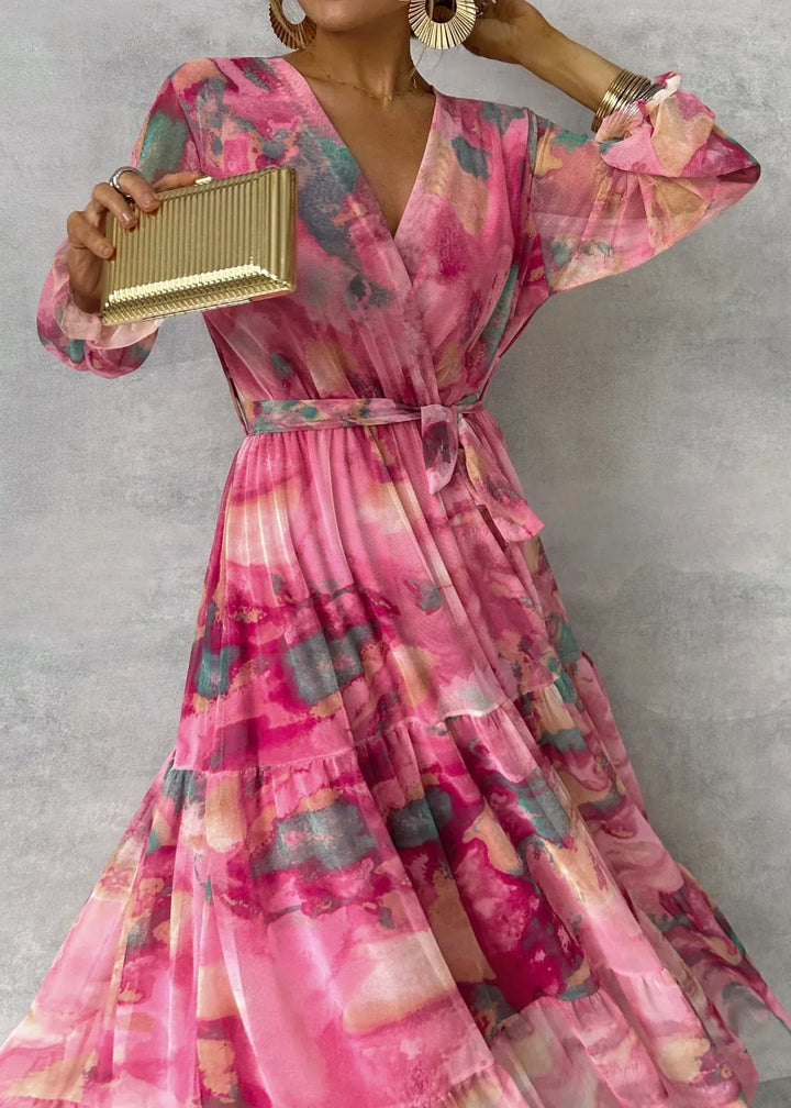 Lieke™ - Floral Wrap Dress