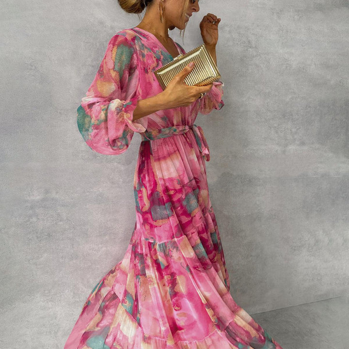 Lieke™ - Floral Wrap Dress
