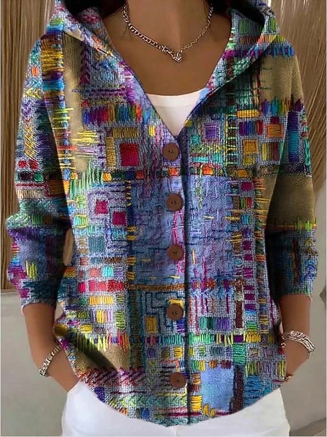Grace - Artistic Warm Long Cardigan