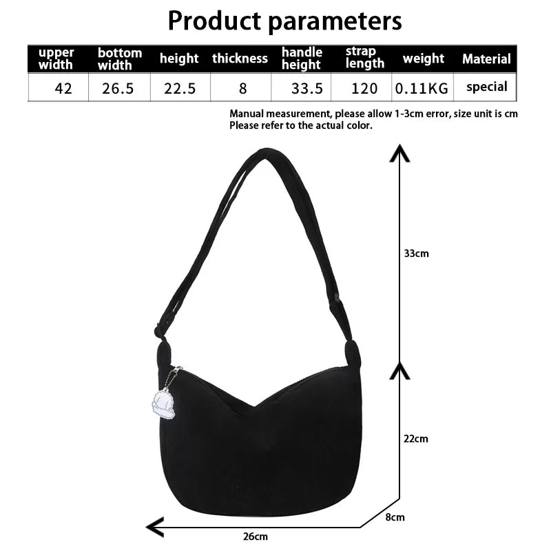 Olívia - Cordura Shoulder Bags for Women
