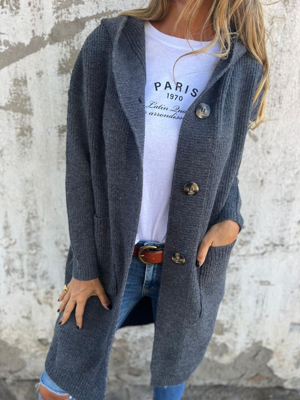 Charlotte | Cosy long cardigan